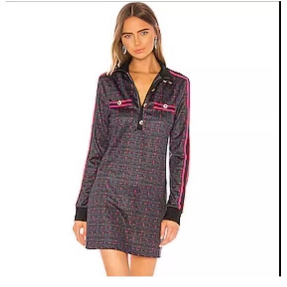 Pam & Gela navy, pink & black dress NWT small - Picture 2 of 10